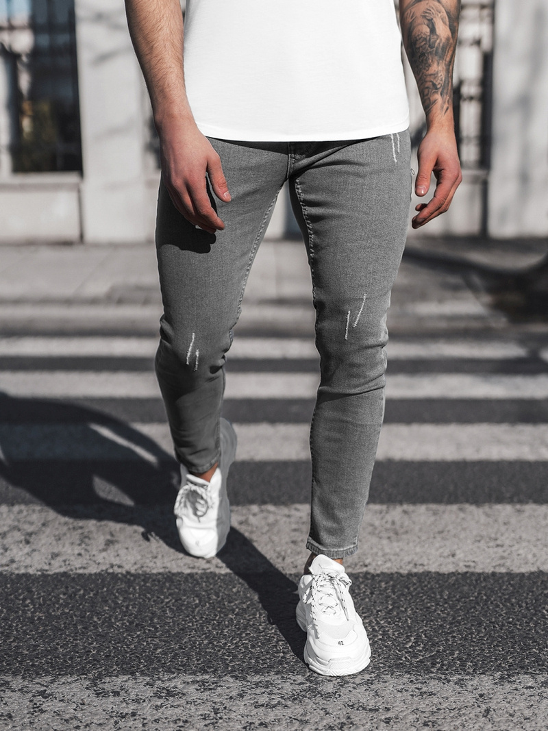 Blugi bărbaţi antracit OZONEE DO/2451