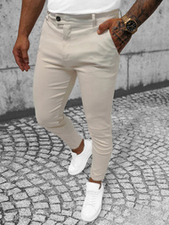 Pantaloni Chino Bărbaţi Bej OZONEE O/P4049