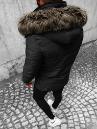 Geacă bărbați neagră OZONEE JS/M1966/392