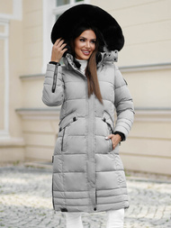 Geacă de femei gri OZONEE O/W377Z