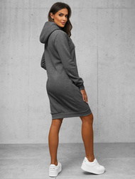 Hanorac femei antracit OZONEE JS/YS10005/5Z