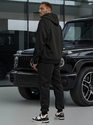 Compleu sport bărbaţi negru OZONEE O/3C582AB