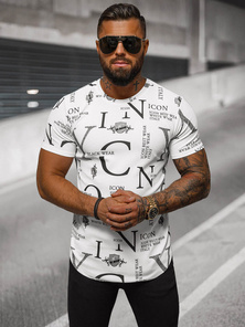 Tricou bărbați alb OZONEE O/T6482