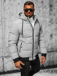 Geacă de bărbați gri OZONEE JS/31M5006