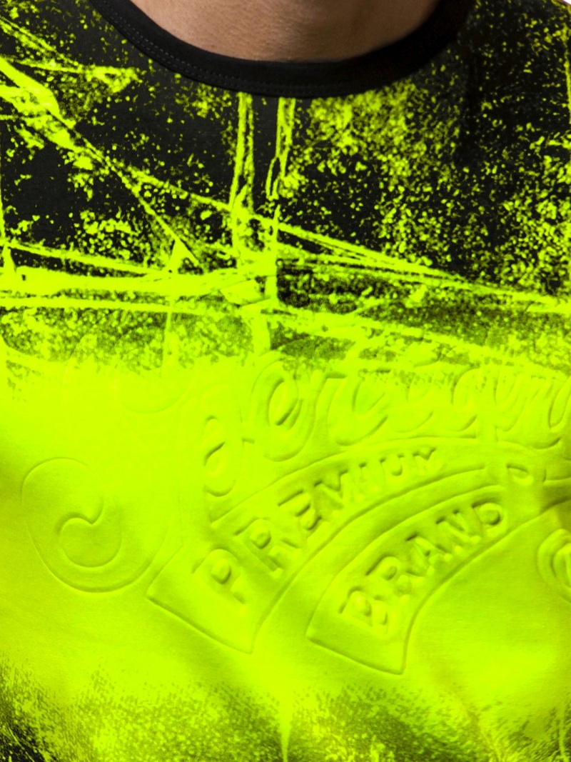 Tricou bărbați verde OZONEE JS/SS11017