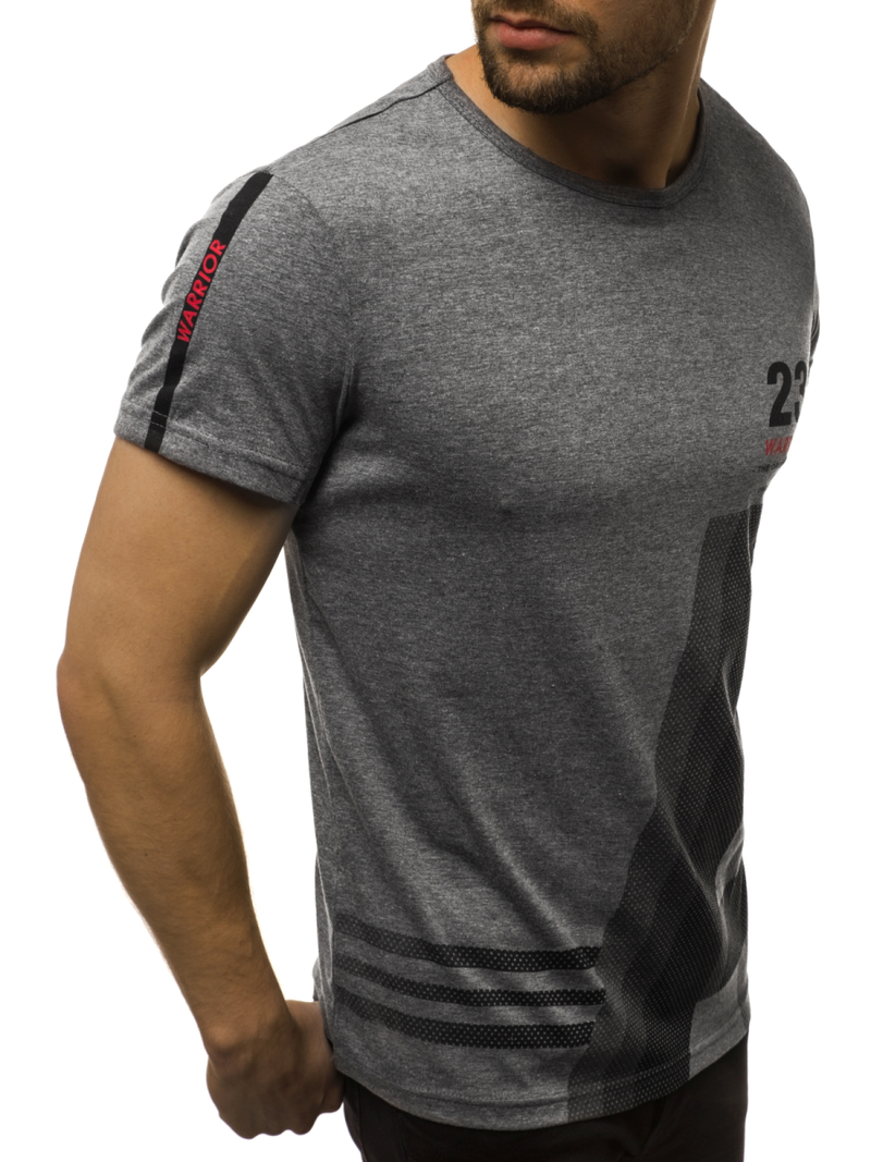 Tricou bărbați antracit OZONEE JS/SS10932
