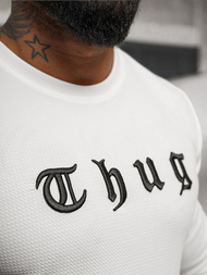 Bluză bărbați albă OZONEE O/T6612