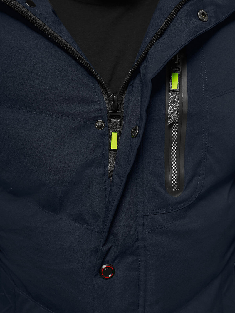 Geacă bărbați albastru marin OZONEE JS/5M3137/215