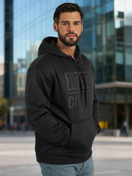 Hanorac bărbați negru OZONEE JS/8B1983/3