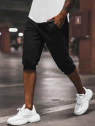 Pantaloni scurți sport bărbați negri OZONEE JS/XW07/3Z