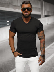 Tricou bărbați negru OZONEE NB/MT3099