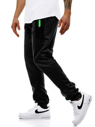 Pantaloni de trening bărbaţi negri OZONEE JS/JZ11020