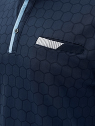 Tricou polo bărbați bleumarin OZONEE O/QQ923