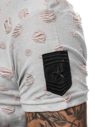 Tricou bărbați gri MJ/318YZ