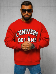 Bluză bărbați roșie OZONEE O/SWE23055