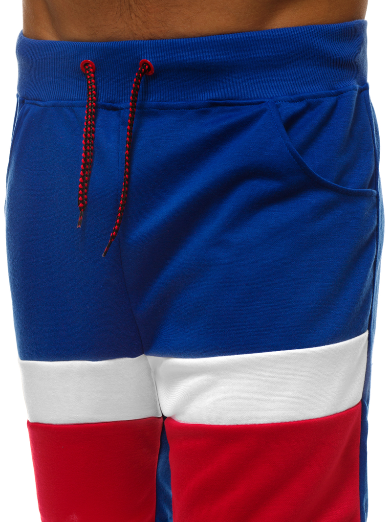 Pantaloni scurți sport bărbați albaștri OZONEE JS/81017Z