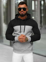 Hanorac bărbați gri OZONEE JS/8B1307/2