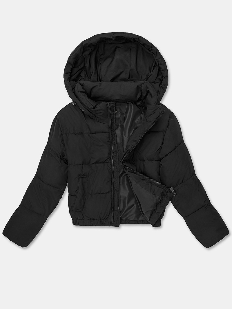 Geacă de femei neagră OZONEE JS/16M9080/392