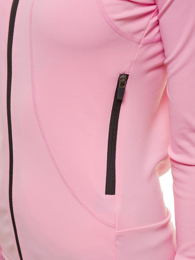 Hanorac femei roz deschis OZONEE JS/HD150/25
