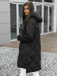 Geacă de femei neagra OZONEE JS/5M3168/392Z