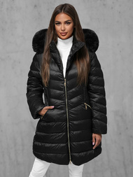 Geacă damă neagra OZONEE JS/5M3162/392