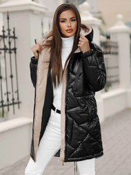 Geacă de femei neagra OZONEE JS/5M3189/392Z