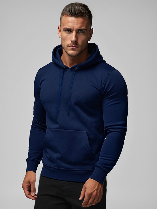 Hanorac bărbați albastru marin OZONEE JS/2009Z