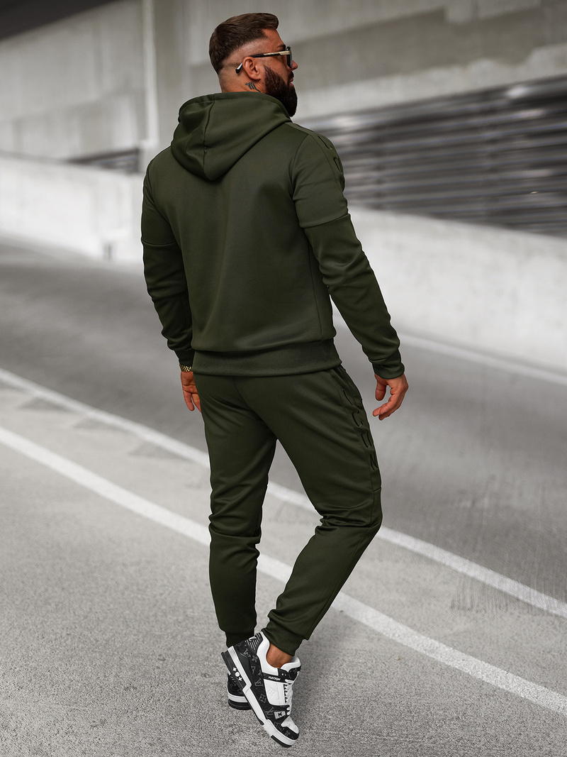 Compleu sport bărbaţi kaki OZONEE O/LN11760