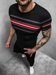 Pulover bărbați albastru negri OZONEE L/2296Z