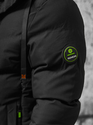 Geacă bărbați neagră OZONEE JS/5M3137/392