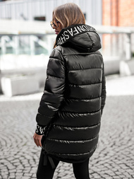 Geacă de femei neagra OZONEE JS/5M3188/392Z