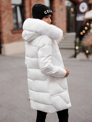 Geacă de femei alb OZONEE JS/16M9099/281