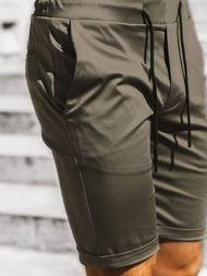 Pantaloni scurti chino bărbați antracit OZONEE DJ/1001