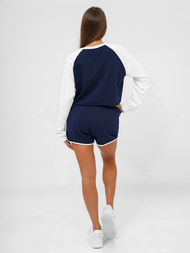 Trening dama doua piese bleumarin -alb OZONEE JS/M58631AB