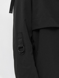 Geacă de damă neagră OZONEE JS/16M9235/392