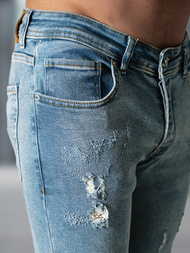 Blugi bărbaţi albaștri OZONEE O/0526