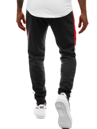 Pantaloni de trening bărbaţi negri OZONEE JS/JZ11027Z