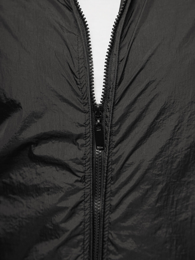 Jachetă de primăvară bărbați neagră OZONEE JS/5M3212/392