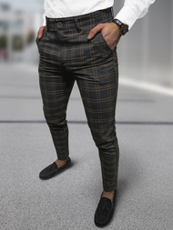 Pantaloni chino bărbaţi antracit OZONEE DJ/5632