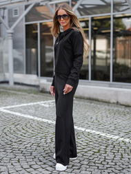 Trening dama doua piese negru OZONEE JS/26C8803/3