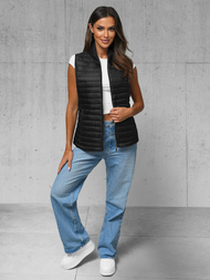 Vestă femei neagră OZONEE JS/16M9072/392