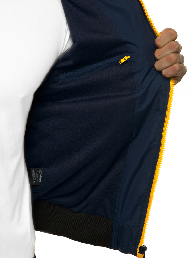 Geacă bărbați albastru marin OZONEE N/6195