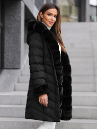 Geacă de femei neagra OZONEE JS/5M3156/392