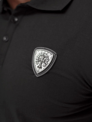 Tricou polo bărbați negru OZONEE NB/MT3121