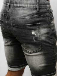 Pantaloni scurti bărbați negri OZONEE NB/MP0033N/1