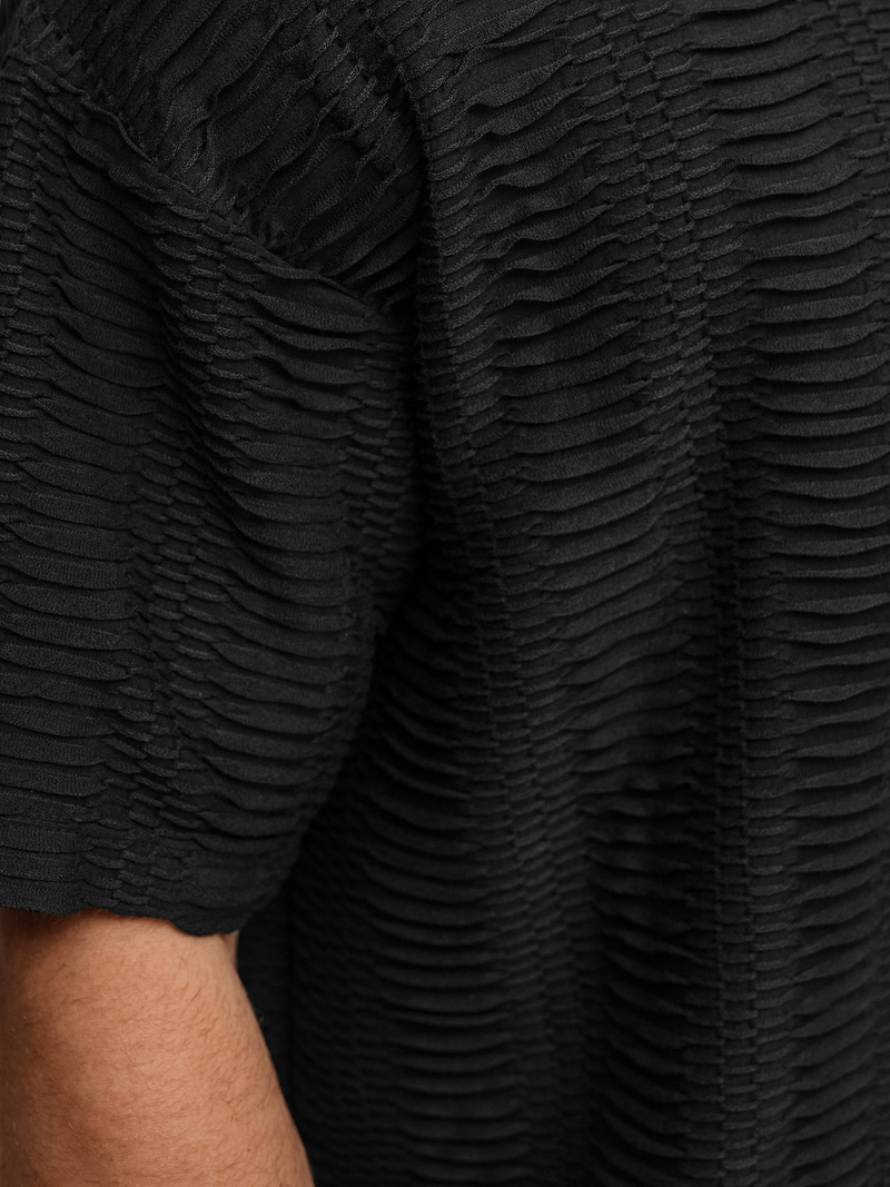 Tricou bărbați negru OZONEE O/B1149