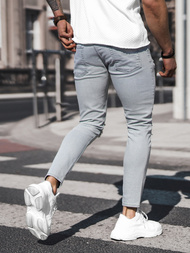 Blugi bărbaţi gri OZONEE DO/2463