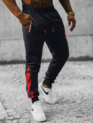 Pantaloni de trening bărbaţi albastru marin OZONEE JS/K10237Z