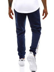 Pantaloni de trening bărbaţi albastru marin OZONEE JS/JZ11013
