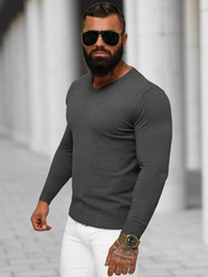 Pulover bărbați antracit OZONEE NB/MMB601/3Z